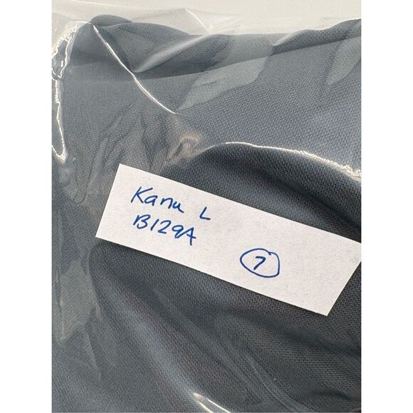 Kanu Surf Shirt Men Size Large Gray Black Swim Short Sleeve SPF 50 New - Picture 9 of 9